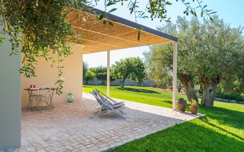 Feriebolig Isla Verde - Ulivi: Balkong / terrasse / uteplass, Eksteriør, Hage, Utendørs