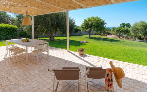 Feriebolig Isla Verde - Ulivi: Balkong / terrasse / uteplass, Eksteriør, Hage, Utendørs, Visningar