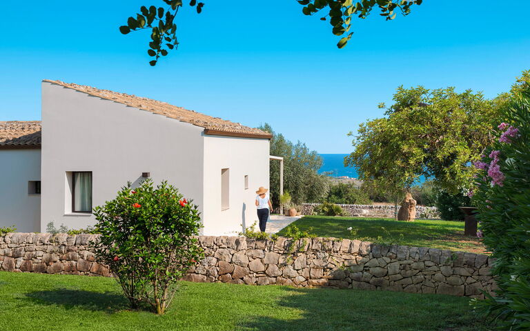 Feriebolig Isla Verde - Carrubi: Balkong / terrasse / uteplass, Eksteriør, Hage, Utendørs, Visningar