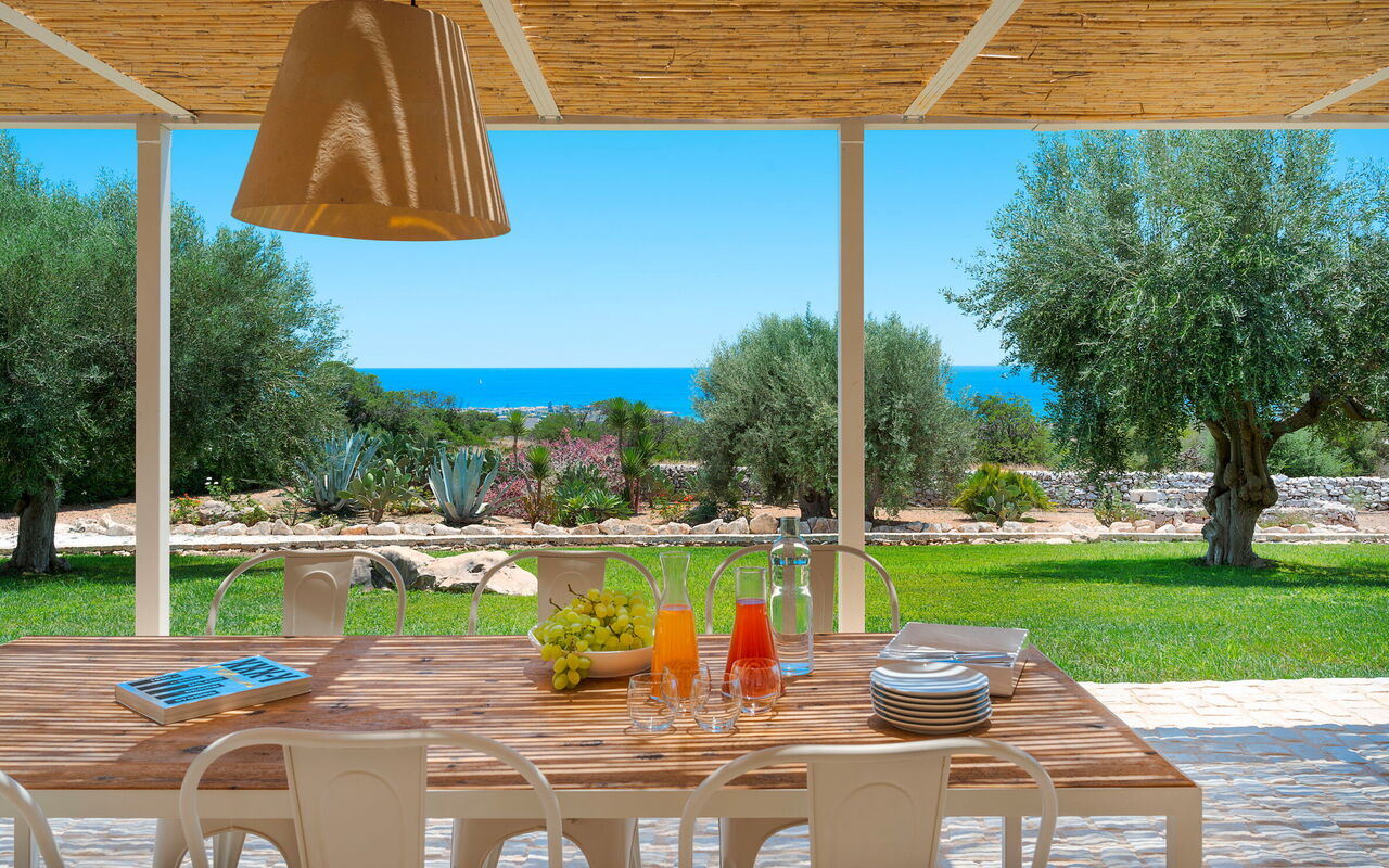 Feriebolig Isla Verde - Carrubi: Balkong / terrasse / uteplass, Eksteriør, Hage, Utendørs, Visningar