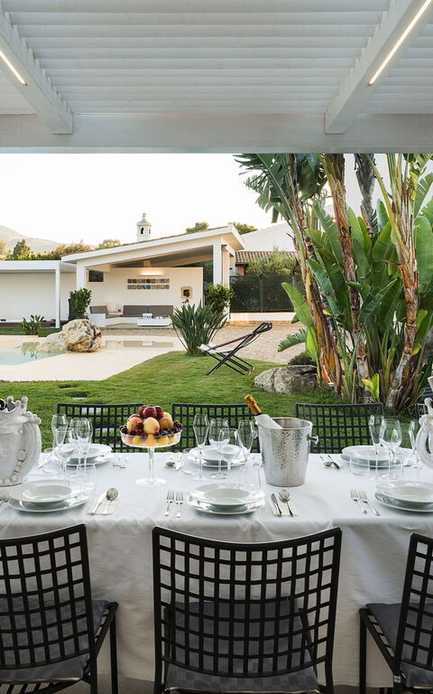 Villa Ager Costa: Balkong / terrasse / uteplass, Eksteriør, Utendørs