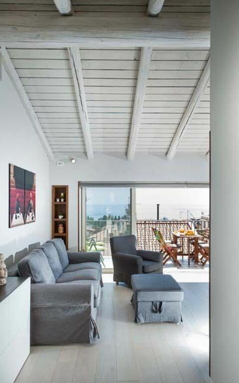 Taormina Suite: Kjøkken, Lunsjrom, Stue