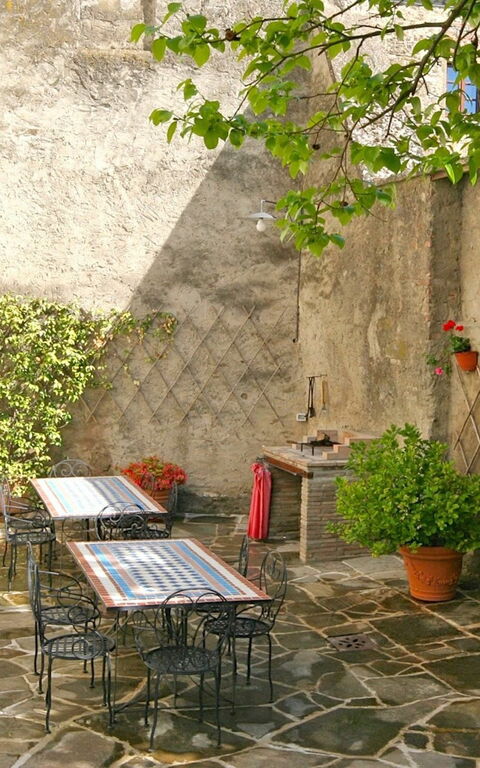 Villa Capolona: Eksteriør