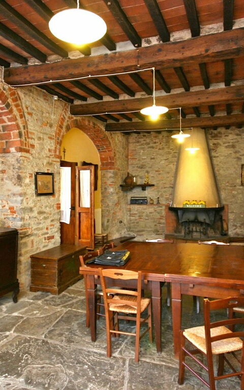 Villa Capolona: Lunsjrom, Stue