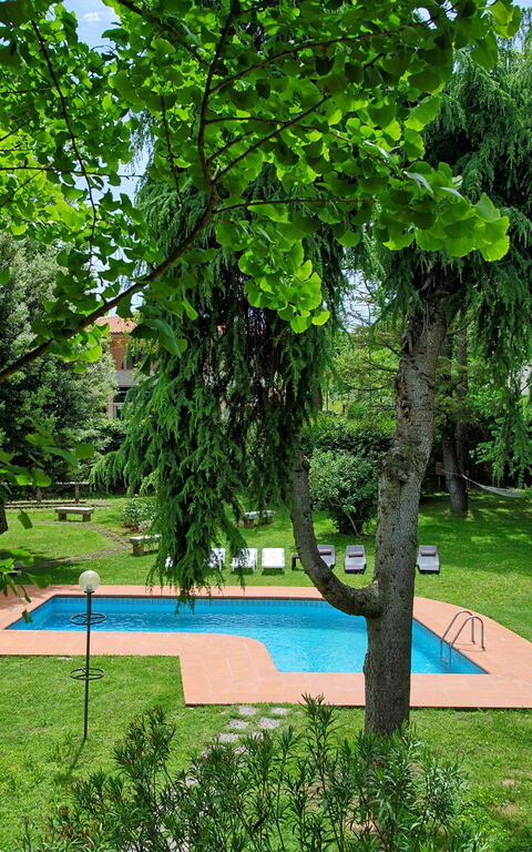 Villa Lauretana: Hage
