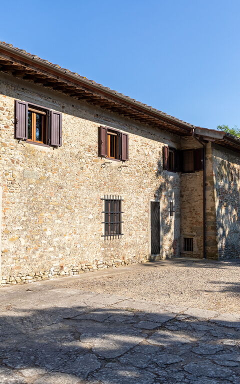 Casale Giotto: Eksteriør, Utendørs