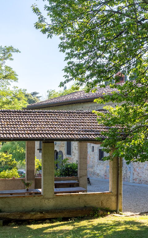 Casale Giotto: Balkong / terrasse / uteplass, Eksteriør, Utendørs