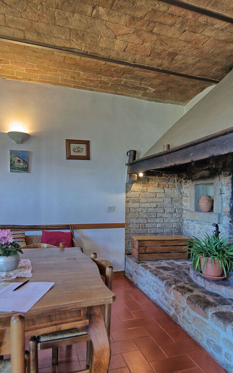 Casale Giotto: Lunsjrom, Stue