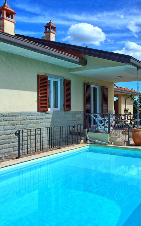 Villa Pratovecchio: basseng, Eksteriør, Utendørs