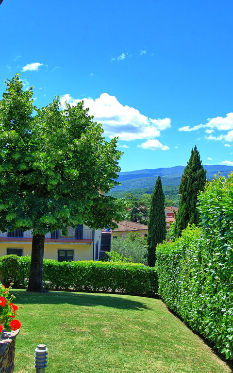 Villa Pratovecchio: Hage, Utendørs