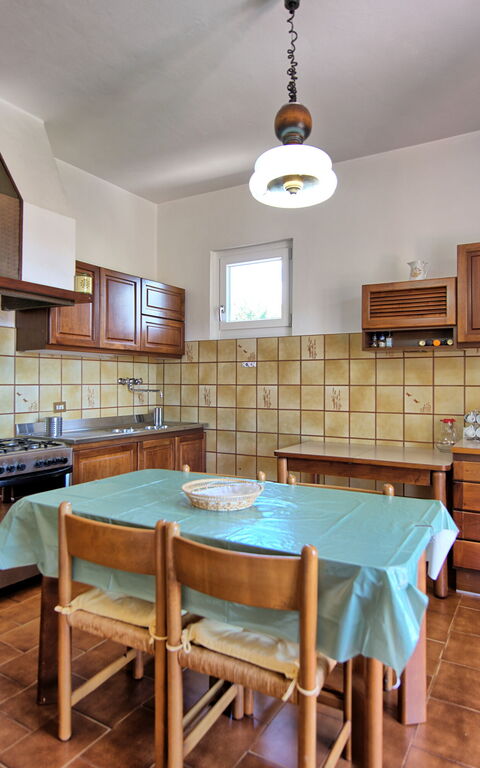 Villa Pratovecchio: Kjøkken, Lunsjrom