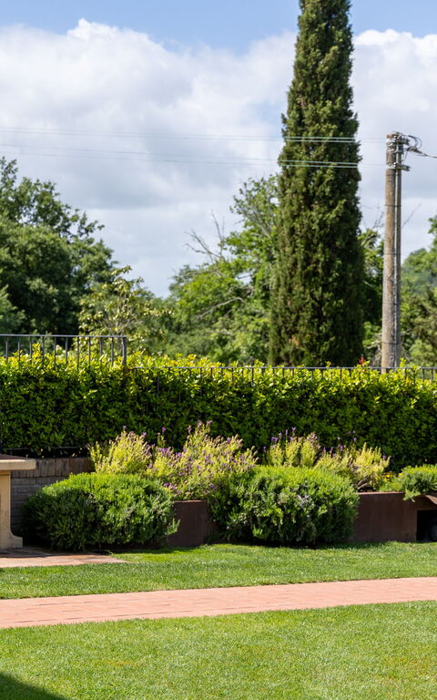 Villa Sabrina: Hage