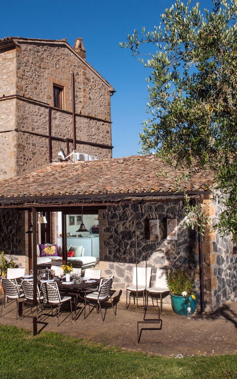 Casale Porano: Eksteriør