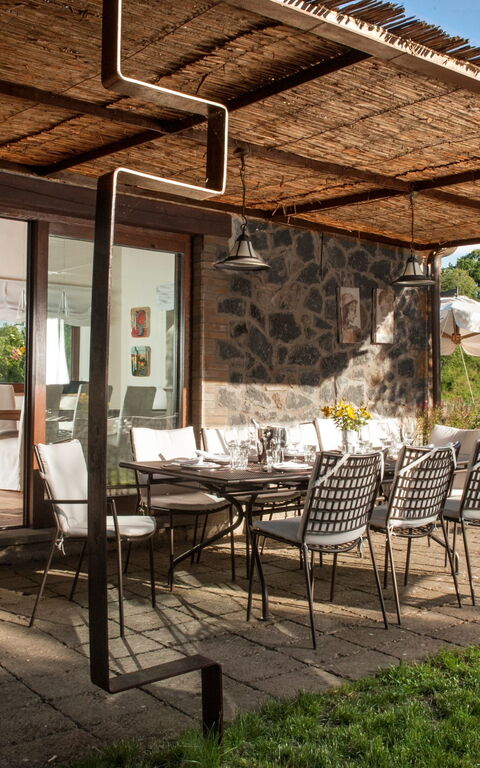 Casale Porano: Eksteriør, Hage