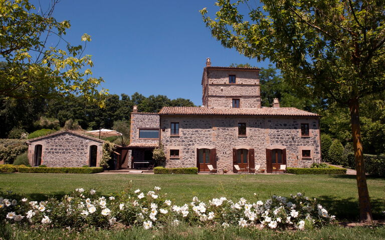 Casale Porano: Eksteriør, Hage