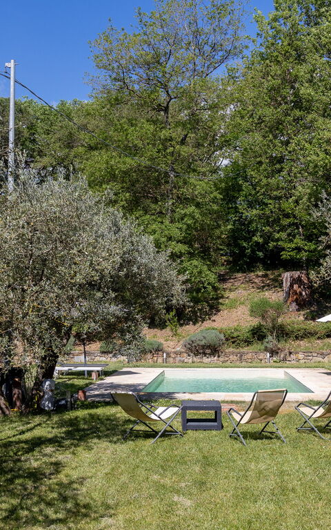 Villa Morandi: basseng, Hage, Utendørs