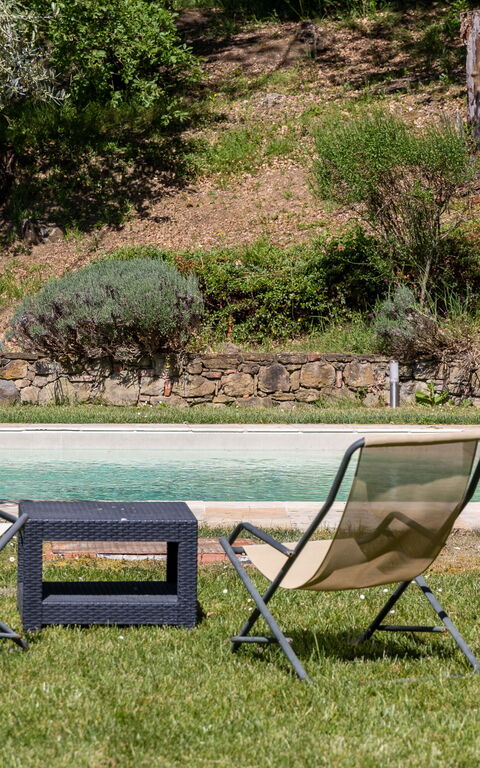 Villa Morandi: basseng, Hage, Utendørs