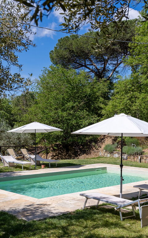 Villa Morandi: basseng, Hage, Utendørs