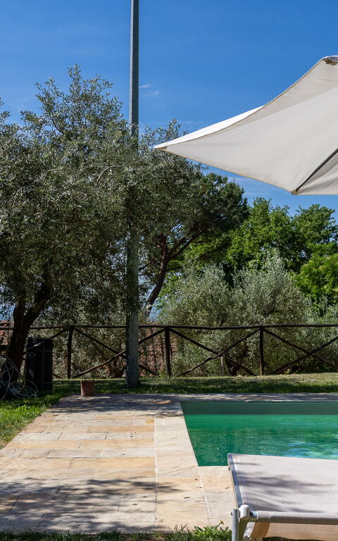 Villa Morandi: basseng, Hage, Utendørs