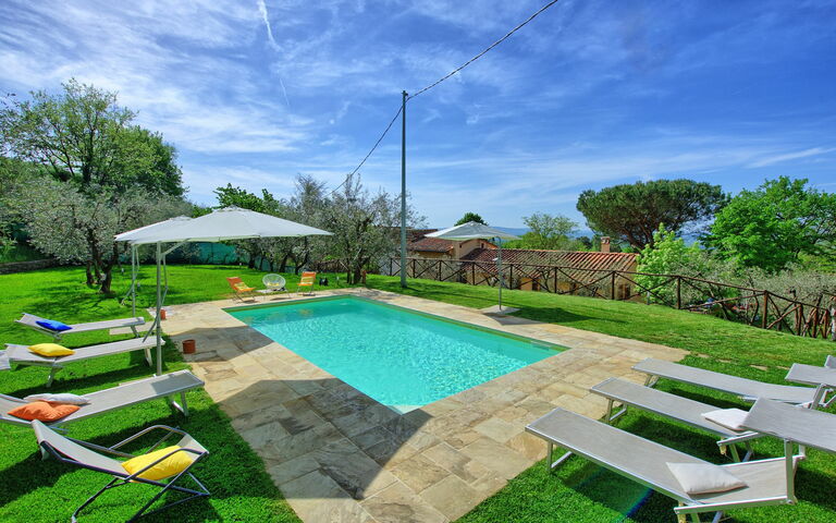 Villa Morandi: basseng, Visningar