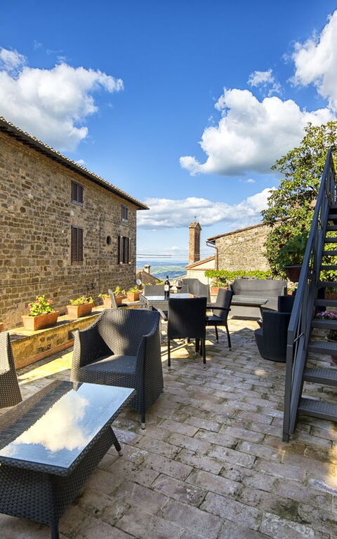 Villa Piazza Della Fortezza: Balkong / terrasse / uteplass