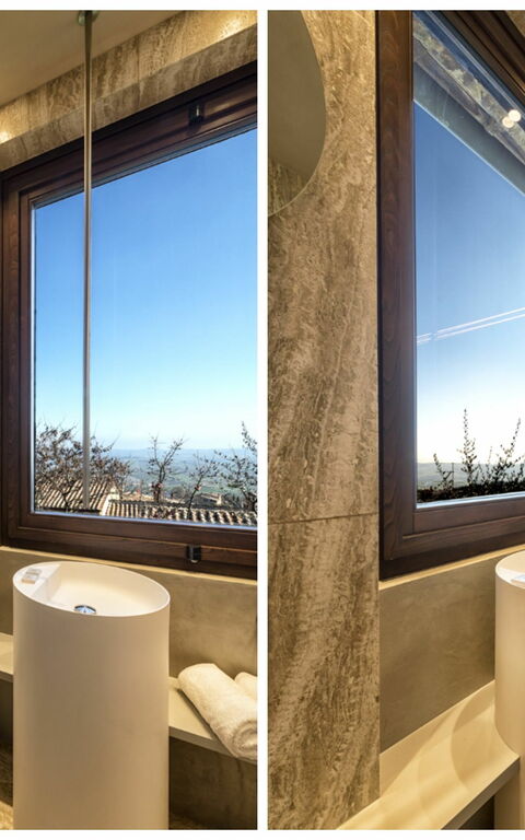 Villa Piazza Della Fortezza: Baderom