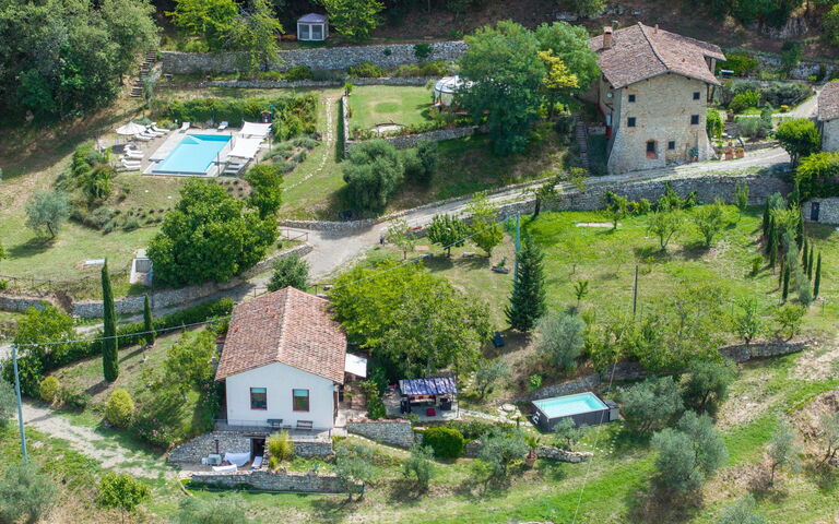 Villa Tenuta Lonciano: Utendørs, Visningar