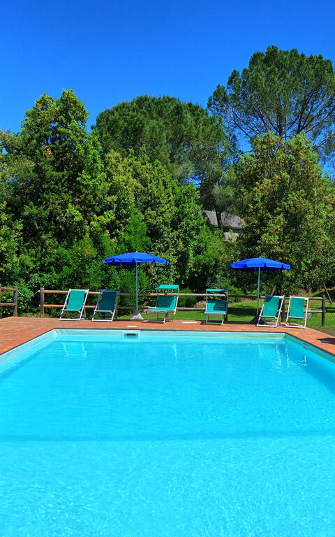 Villa Picchio: basseng, Utendørs