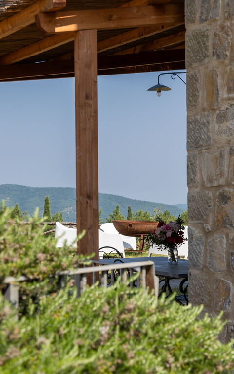 Villa San Michele: Balkong / terrasse / uteplass, Hage, Utendørs, Visningar