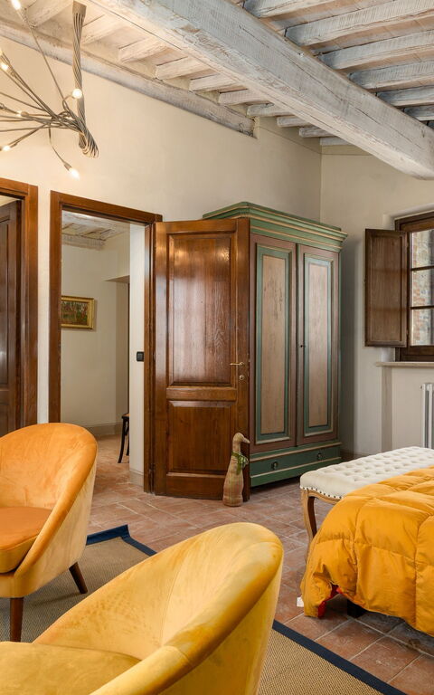 Villa San Michele: soverom