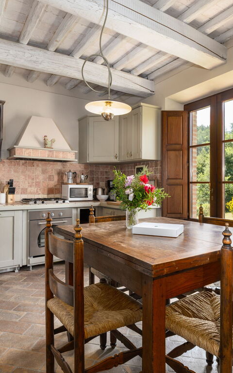 Villa San Michele: Kjøkken