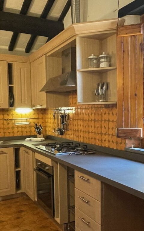 Villa Uccellaia: Kjøkken