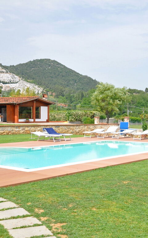 Flavia: basseng, Hage