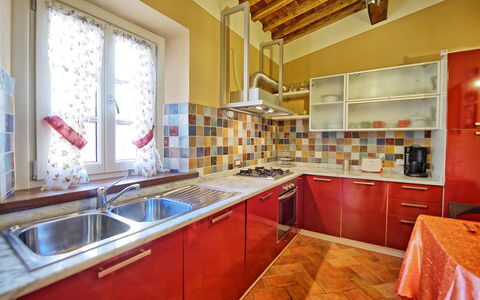 Feriebolig Flavia 1: Kjøkken, Lunsjrom