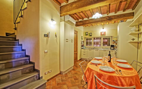 Feriebolig Flavia 2: Kjøkken, Lunsjrom