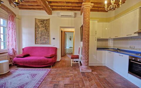 Feriebolig Flavia 6: Kjøkken, Stue