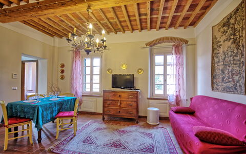 Feriebolig Flavia 6: Lunsjrom, Stue