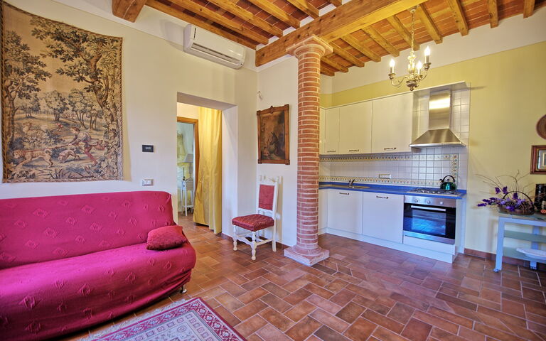 Feriebolig Flavia 5: Kjøkken, Stue