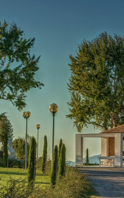 Montaione: Eksteriør, Hage