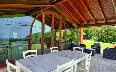 Feriebolig Marcello: Balkong / terrasse / uteplass, Sommer, Utendørs