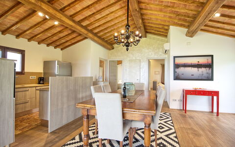 Feriebolig Marcello: Kjøkken, Lunsjrom