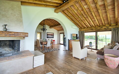 Feriebolig Marcello: Lunsjrom, Stue