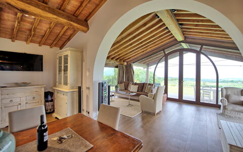 Feriebolig Marcello: Lunsjrom, Stue