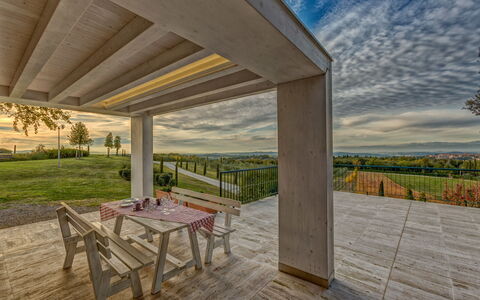 Feriebolig Fornace 2: Eksteriør, Hage