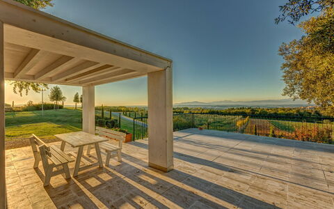 Feriebolig Fornace 2: Eksteriør, Hage