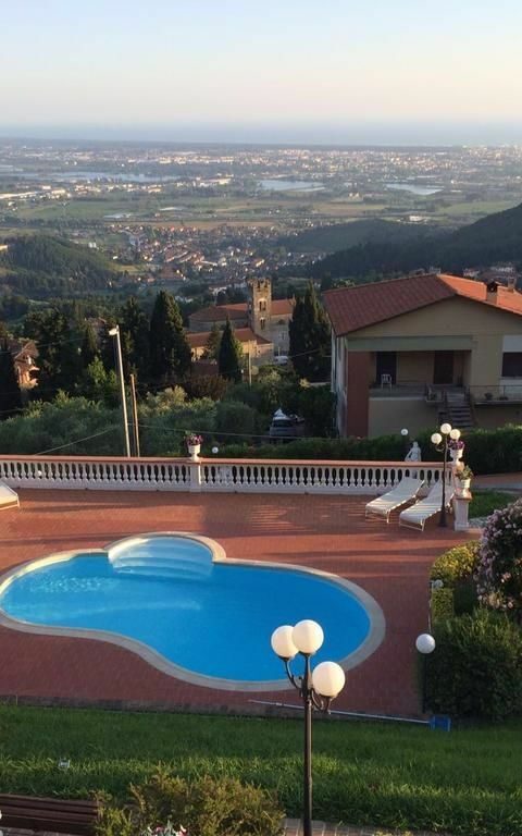 Villa Sophia: basseng, Visningar