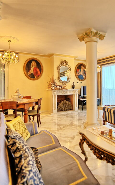 Villa Sophia: Lunsjrom, Stue