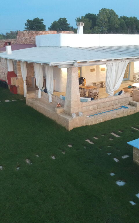 Trullo Torre Suda: Hage