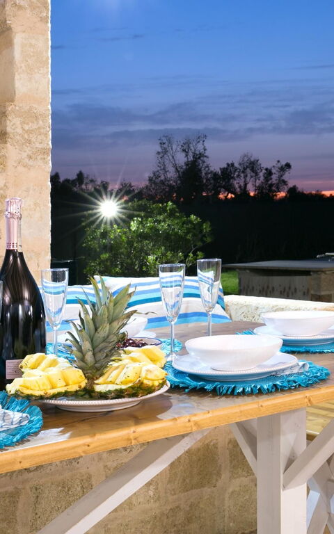 Trullo Torre Suda: Utendørs