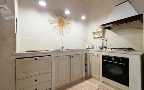 Feriebolig Tia Ranch 1: Kjøkken, Lunsjrom